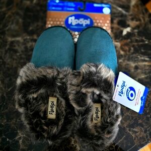 Floopi Selene Faux Suede Clog Slippers